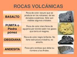 Resultado de imagen para rocas volcanicas