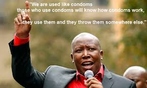 Dumbass Quote Of The Month goes to Julius Malema for saying this... via Relatably.com