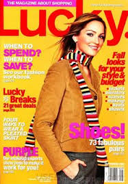 Image result for lucky magazine covers