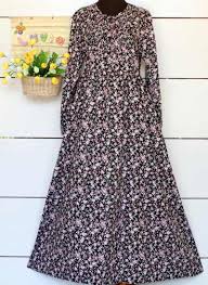 Image result for model gamis katun terbaru