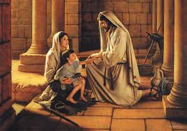 Resultado de imagem para Jesus havia curado a muitos de suas doenças, moléstias e espíritos malignos,