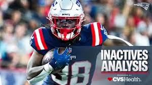 Patriots vs. Jets Week 11 Inactives: Key Players Out