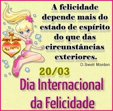 Resultado de imagem para dia mundial da felicidade