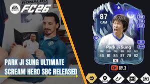 FC 26 Ultimate Scream Park Ji Sung Hero SBC Released: All Tasks & Solutions