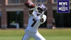 Rashod Bateman, Ravens Wide Receivers Feel Ready to Step Up | News & Notes