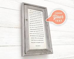 Image of Framed Poem