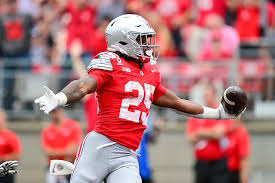 Bo Jackson celebrating after scoring for Ohio State