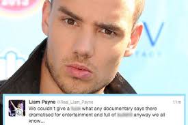 If you listen hard enough you can hear millions of teenagers furiously typing angry tweets after a controversial documentary made them look a little…er, ... - MAIN-Liam-Payne-Tweet-2173728