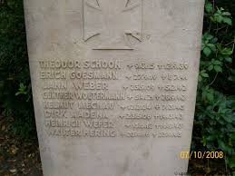 Grab von Walter Hering (23.04.1916-23.09.1943), Friedhof Bentstreek
