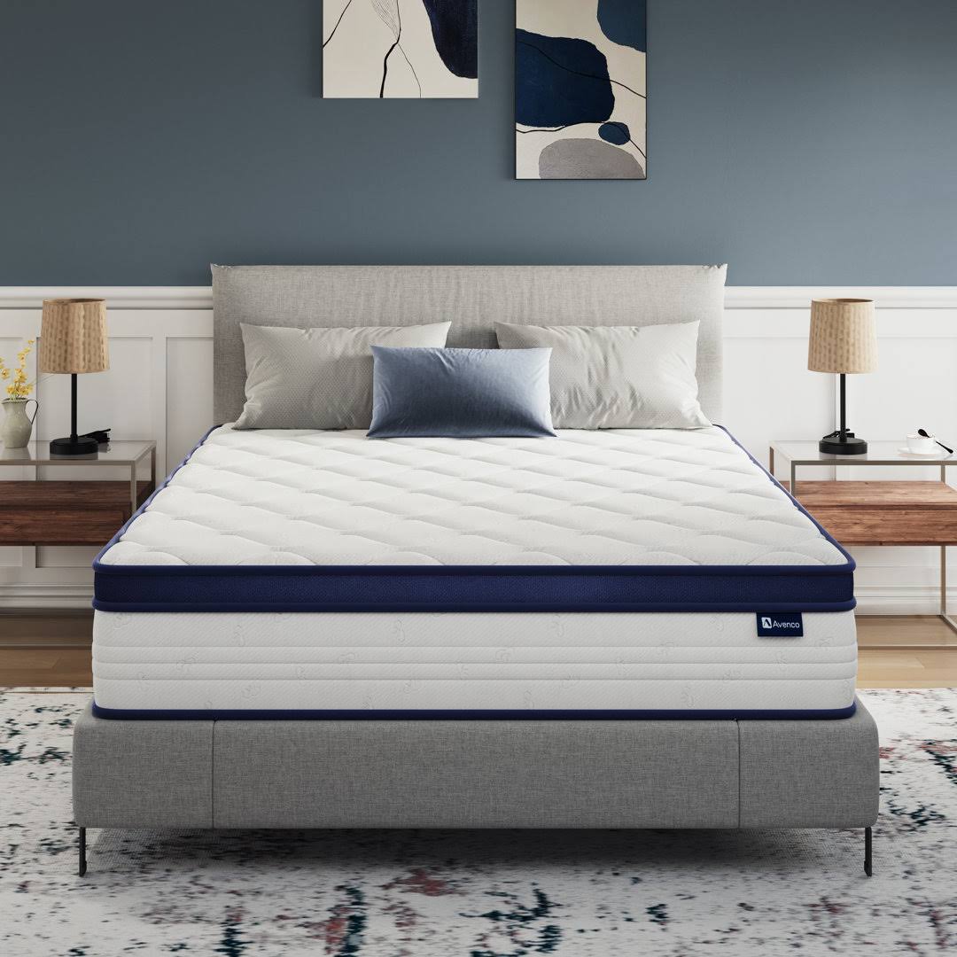Avenco 14" Medium Hybrid Mattress Cooling Gel