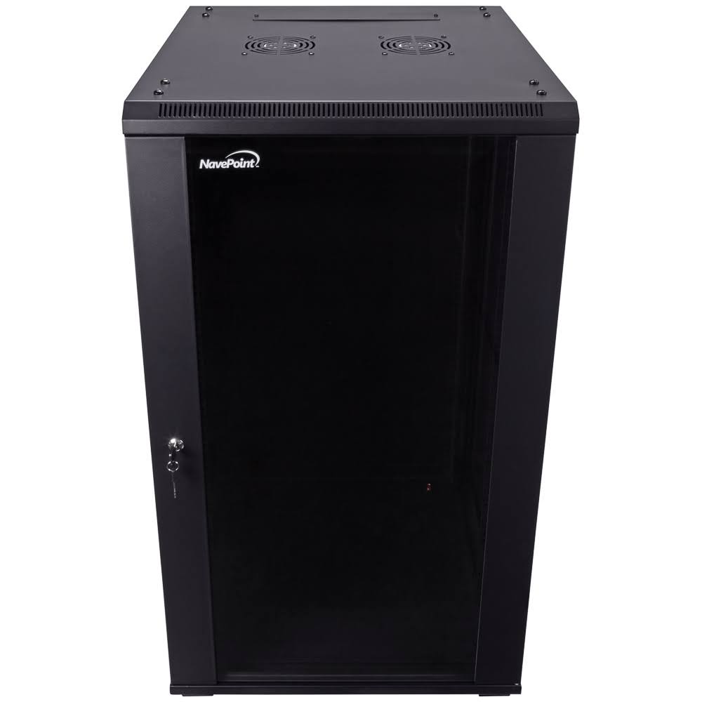 NavePoint 22U 600mm Depth Networking Cabinet