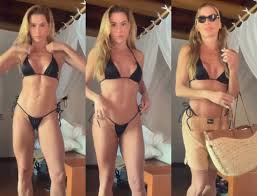 De férias em Noronha, Deborah Secco mostra abdômen trincado