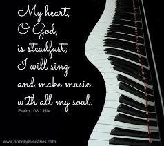 PSALM 108:1 | ♫♫ Sweet Sound of Music! ♫♫ | Pinterest | Psalms ... via Relatably.com