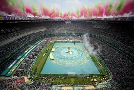 England enter the Azteca cathedral – football’s greatest stadium