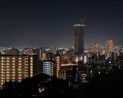 比治山公園の夜景の画像