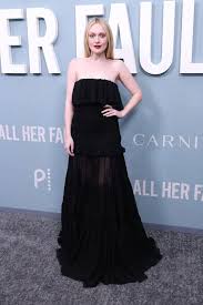 Dakota Fanning Wows in Saint Laurent at 'All Her Fault' Premiere