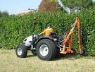 Taille haie sur micro tracteur