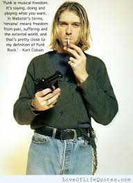 Kurt Cobain Quotes. QuotesGram via Relatably.com