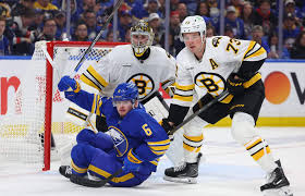 Bruins’ Charlie McAvoy suspended for 6 games for slashing Sabres’ Zach Benson