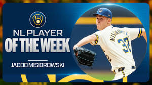 Jacob Misiorowski is named the NL Player of the Week