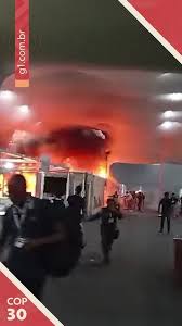 Alerta Máximo na COP30: Incêndio Devasta Zona Azul! 🚨🔥