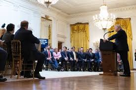 Here’s how the TV networks handled Trump’s highly unusual prime-time address