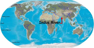 Image result for sindhu river map