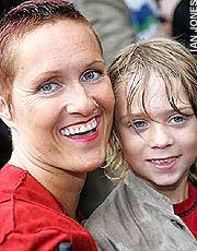 Alison Lapper, with her son. By Isobel Shirlaw. 11:00AM BST 24 Oct 2005 - health-graphics-20_1052256a