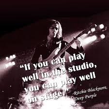 Ritchie Blackmore, Deep Purple | Inspiring Quotes From Musicians ... via Relatably.com