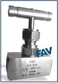 Needle Valves by FAV - Manufacturer and Exporter