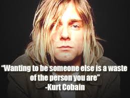 Smells like teen spirit | We Heart It | kurt cobain, be, and person via Relatably.com