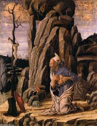 Der Büßer St. Jerome (2), tempera von Marco Zoppo (1433-1498, Italy)