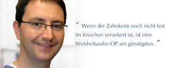 Der Weisheitszahn muss raus - Dr. Christian Lamest