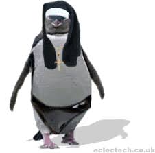 cartoon nun