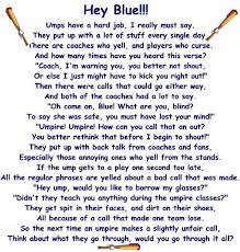 For all Little League umpires | Michael | Pinterest | Well Said ... via Relatably.com