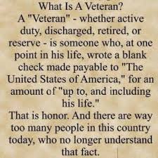 Quotes To Honor Veterans. QuotesGram via Relatably.com