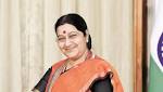 Sushma Swaraj leaves South Africa
