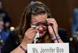 WATCH: Jennifer Bos makes emotional opening statement about daughter's death in Blanche confirmation hearing