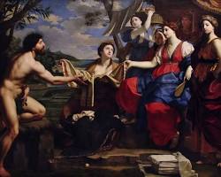 Image of Odyssey Book 6 classical art Odysseus and Nausicaa Scheria