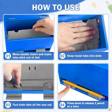 Amazon.com : Aigybobo Pencil Dispenser for Classroom, Wooden ...