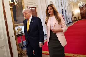 The reason behind Melania’s random Epstein speech is finally revealed