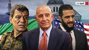 نشست سه‌جانبه میان احمد الشرع، مظلوم عبدی و توماس باراک در دمشق آغاز شد