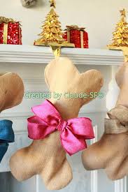 Image result for dog bone christmas stocking