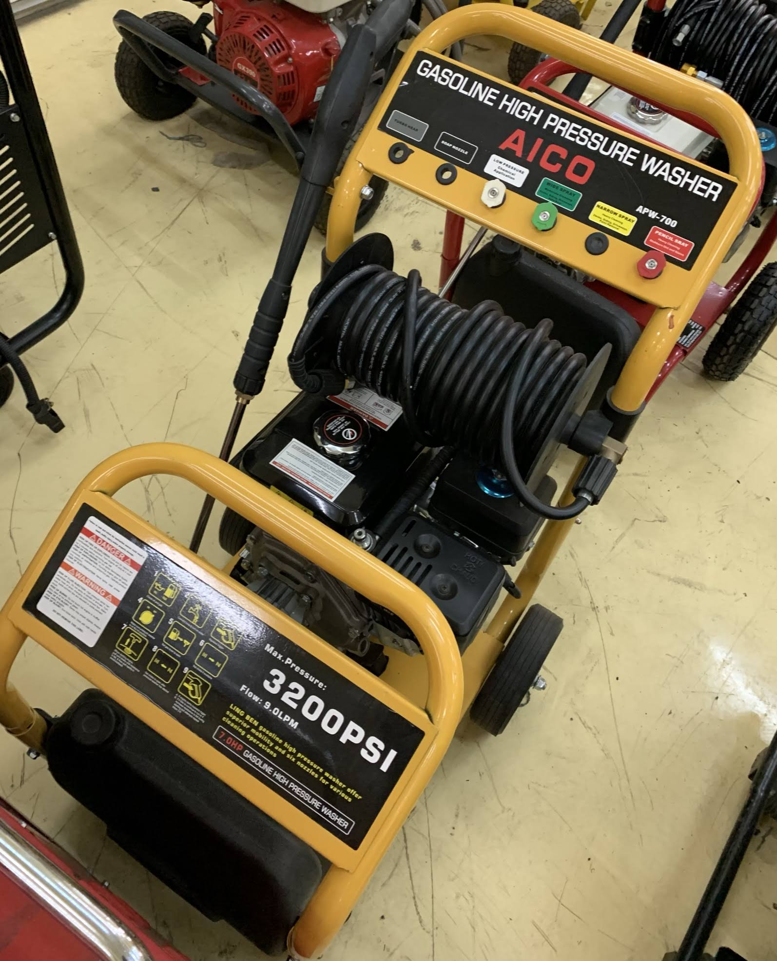 Aico 3200Psi Petrol high Pressure Car wash Machine