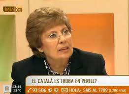 Carmen Leal interviene en el debate &#39;¿Se encuentra en peligro el catalán?&#39; - carmen%2520leal