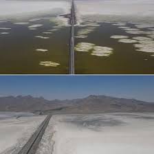 روستاهای اطراف دریاچه ارومیه به‌دلیل طوفان نمک در حال تخلیه هستند