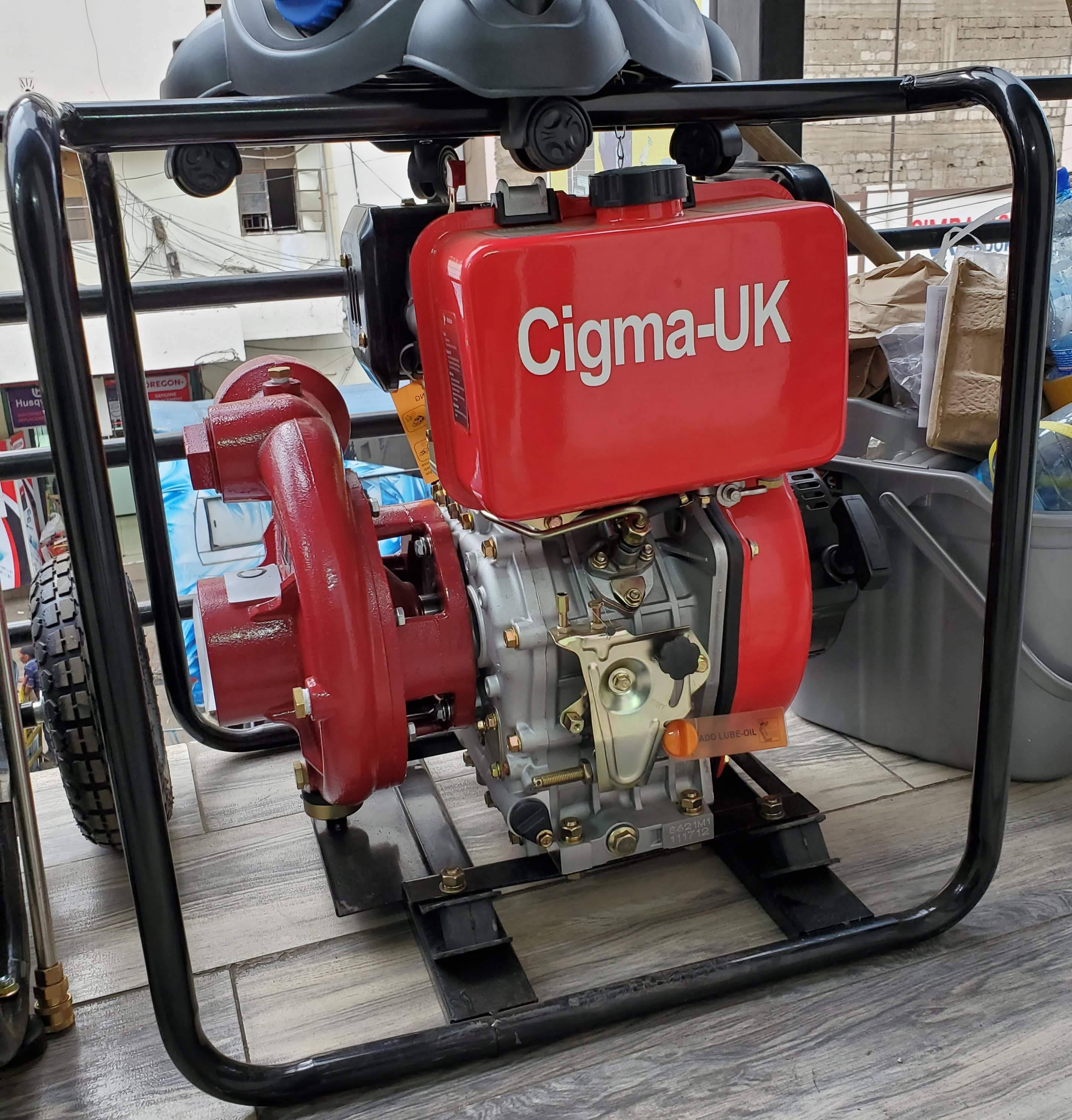 New Cigma uk 3 inch Diesel high pressure water pump