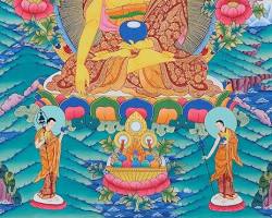 Image of Buddhist deity