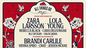 All Things Go NYC 2026 lineup (Brandi Carlile, MUNA, Carly Rae Jepsen, Lola Young, Zara Larsson, more)