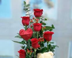 Imagen de Ramo de flores para el Día de San Valentín